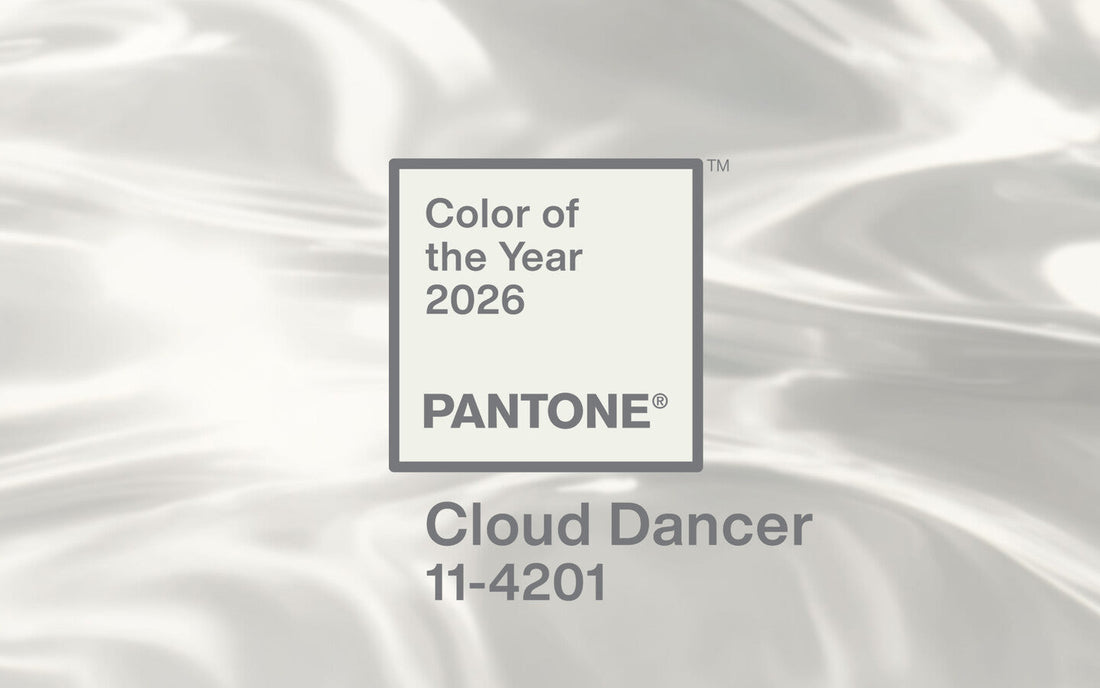A cor de 2026 segundo a Pantone - Cloud Dancer (PANTONE 11-4201)