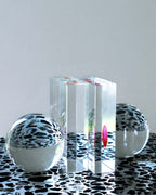 Suporte de Livros Drops - Clear