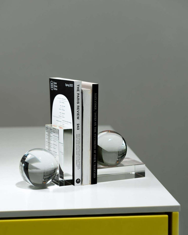 Suporte de Livros Drops - Clear