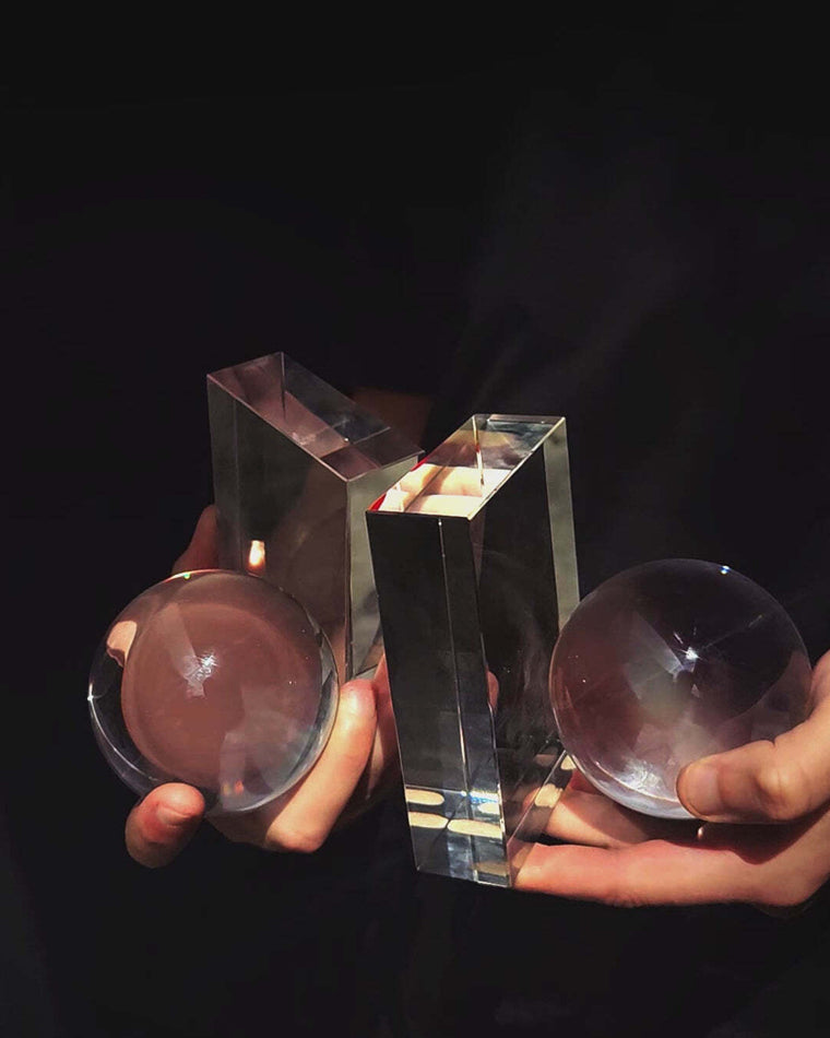 Suporte de Livros Drops - Clear