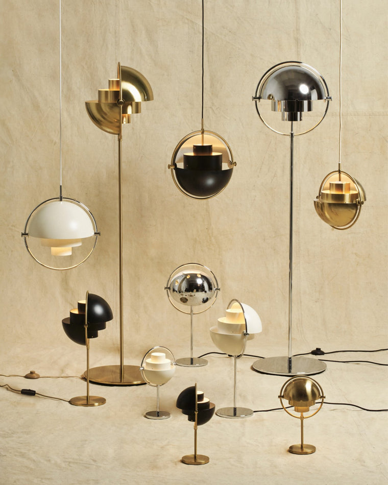 Candeeiro de Mesa Multi-Lite - Cromado