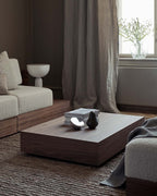 Espelho de mesa Aura - aço inoxidável